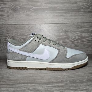 Nike Dunk Low Retro SE IB6399-002 Light Silver/Light Army/Sail/White Mens 13